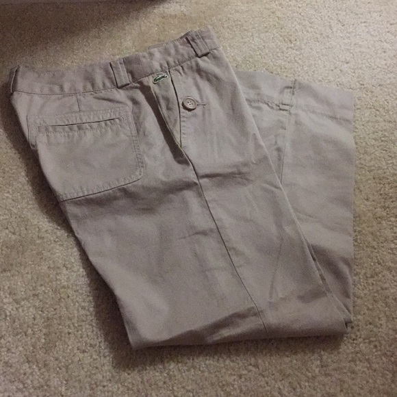 Lacoste Capri Pants. Size 36/4